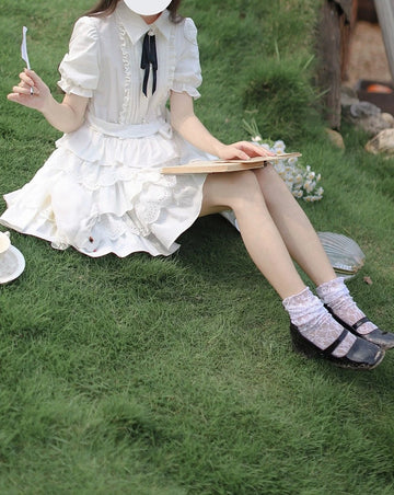 ノーチェのリボンワンピース_A0389